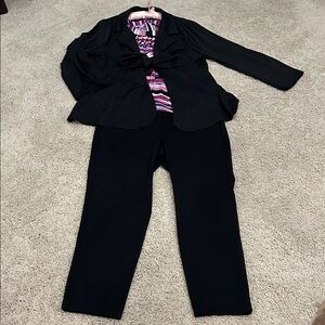 Outfit Including Pants, Sleeveless Top and Blazer!! Lane Bryant and Bloom Chic!!